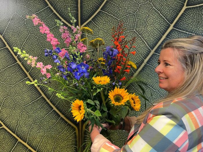 hoe houd je een rouwboeket goed